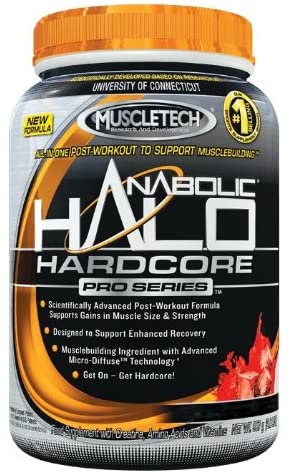 Muscletech Anabolic Halo Pro Series 907 g Fruit Punch Size and Strength Post-Workout Drink Powder : Amazon.co.uk: Health &amp; Personal Care